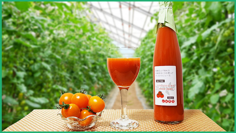 岐阜飛騨高山・山藏農園のトマトジュース