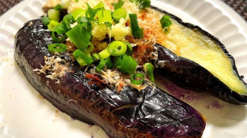 ナスの焼きびたし