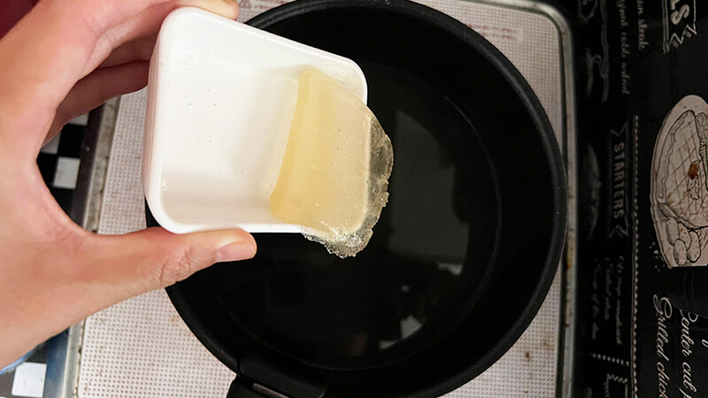 ゼリー液を作る