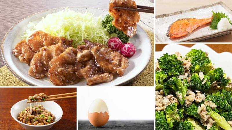 もち麦と相性の良い疲労回復おかず